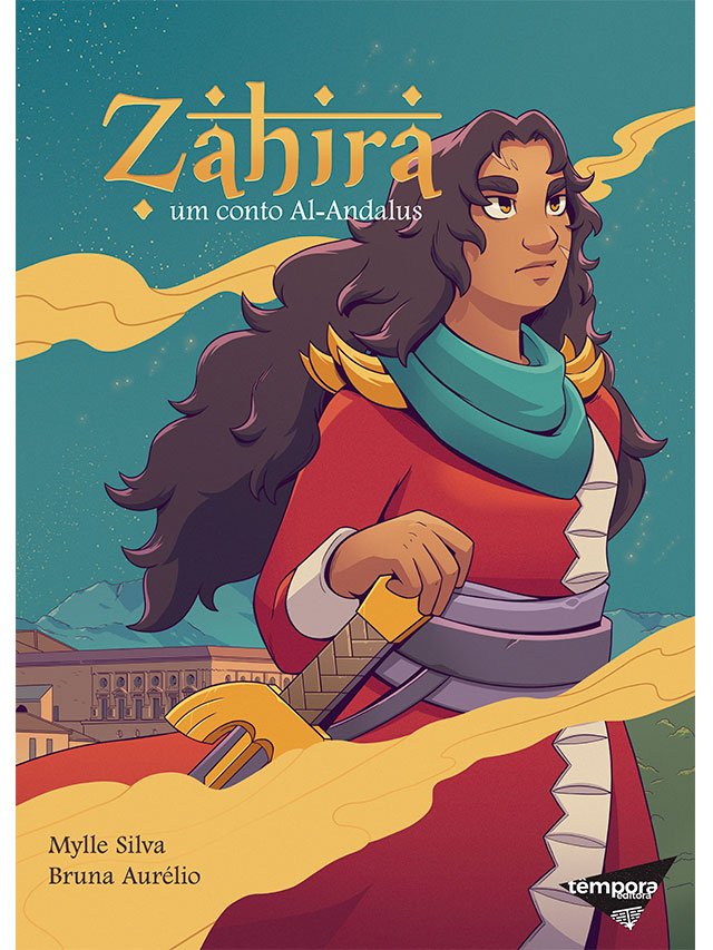 Zahira — um conto Al-Andalus capa história em quadrinhos mylle silva